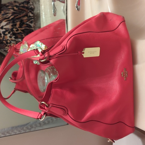 Coach Handbags - Coach Pink Tote Bag